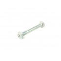 Tornillo y tuerca escape, Vespa CL, DS, DN, IRIS, TX, T5, PX Disco