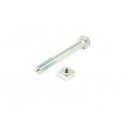 Tornillo y tuerca escape, Vespa CL, DS, DN, IRIS, TX, T5, PX Disco