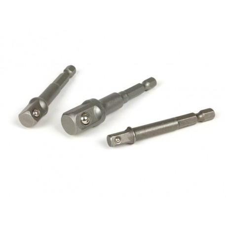 Juego de puntas 1/4", 3/8", 1/2" para atornillador/pistola de impacto