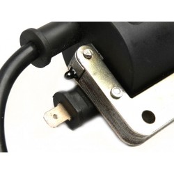 Bobina de alta 6 Voltios encendido, negro, con cable de alta tensión bujía