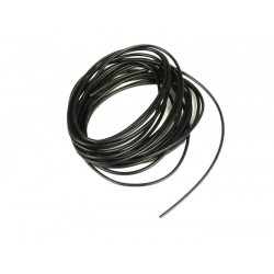 Cable eléctrico negro universal, 1,5mm, 5 metros