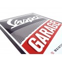 Chapa de publicidad Vespa "Garage", 30x40cm