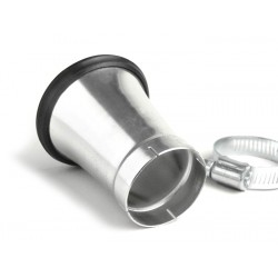 Filtro aire embudo admisión BGM, diámetro 42mm, longitud 75mm, Vespa