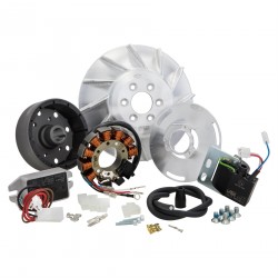 Encendido Electrónico Variable VAPE SIP PERFORMANCE Sport, 12V, DC, Vespa PX Disco, IRIS, COSA, TX, con batería