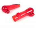 Calzas goma roja Bubble tacos caballete, Vespa 150s segunda serie, 150 GS, 150 Sprint, 160, 125L