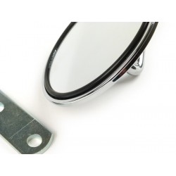 Espejo retrovisor derecho cromado, homologado, Vespa todos los modelos salvo T5, TX, FL