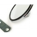 Espejo retrovisor derecho cromado, homologado, Vespa todos los modelos salvo T5, TX, FL