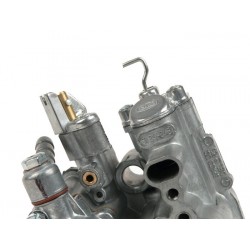 Carburador BGM PRO Faster Flow Dell'orto / Spaco SI 24.24E Vespa DS, DN, IRIS, TX, PX 200 Disco con engrase automático
