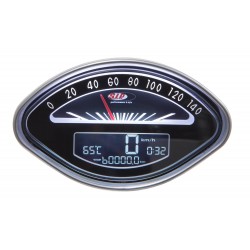 Cuentakilómetros digital SIP 2.0, Vespa 150s (faro rectangular), 150 GS, 150 Sprint, 160, 160 GT, Super, SL