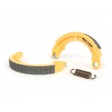 Zapatas De Freno Malossi Brake Power Delanteras Vespa Primavera, Super, SL, 125 del año 53 al 65, Vespa 150L y 150F (Llanta 8")
