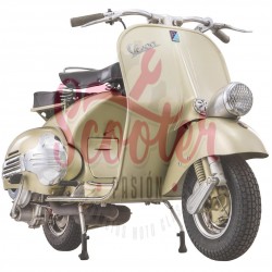 Llanta Aluminio Pulido Tubeless SIP Vespa 8"