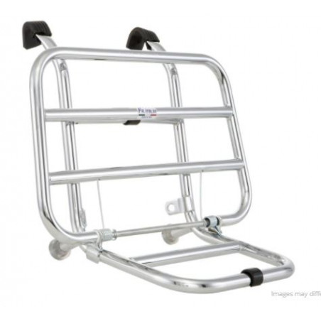 Portabultos Delantero Cromado Adhesión con ventosas Vespa IRIS, TX, T5, DN, DS, CL, PKS, PKXL, FL y PX 125-200
