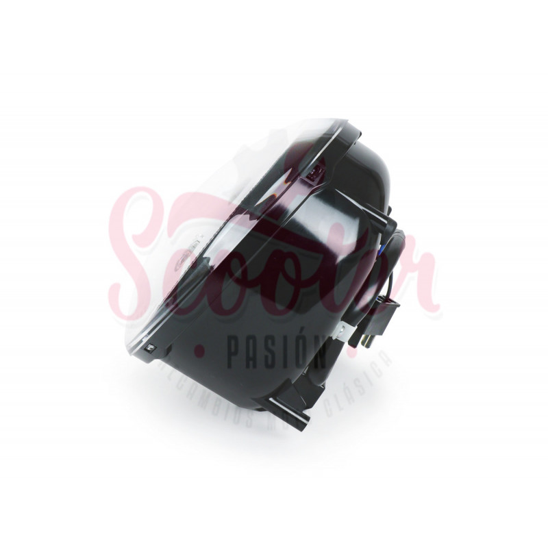 Griglia Protettiva Per Faro Vespa GTS 250/300 | Modelli 2013-2018 | Materiale ABS | Colore Chrome | Facile Da Montare | Protezione E Stile Per La Tua Moto