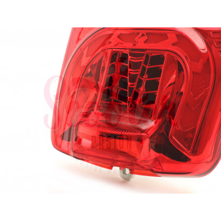 Piloto trasero LED Rojo Vespa GT, GTS 125-300, GTV (2014-2018, Facefit)