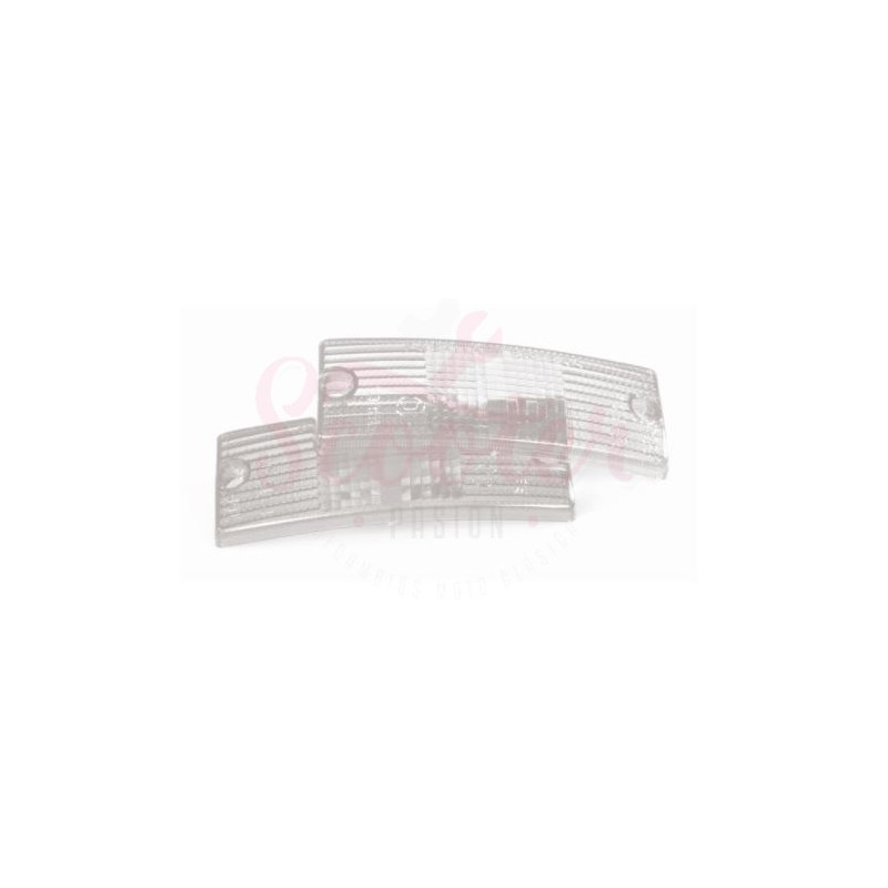 Tulipas intermitentes delanteros blancas, Vespa PX Disco, DN, IRIS, TX, T5