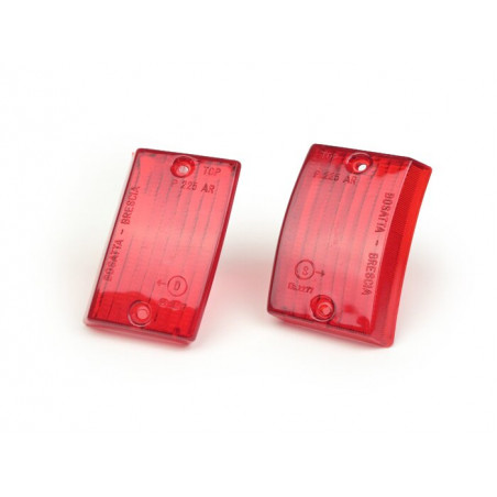 Tulipas intermitentes delanteros rojas, Vespa PKS