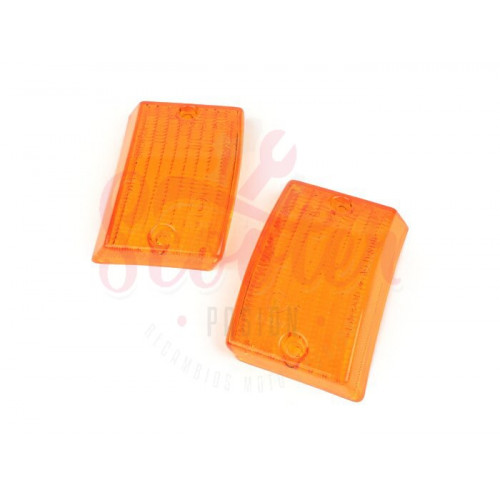 Tulipas intermitentes delanteros naranjas, Vespa PKS