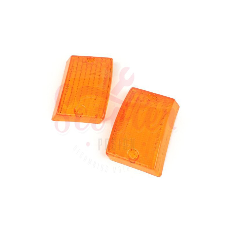Tulipas intermitentes delanteros naranjas, Vespa PKS