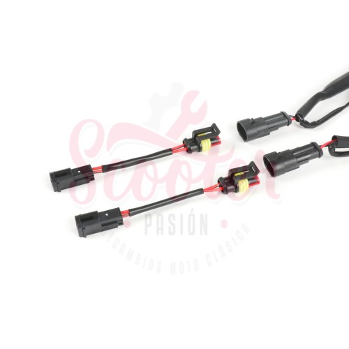 Kit cable adaptador para conversión intermitentes Vespa GTS 125-300 de 2003 a 2013