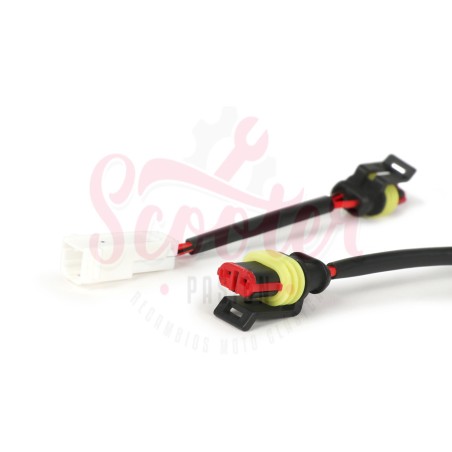 Kit cable adaptador para conversión de intermitentes traseros Vespa GTS 125-300 de 2003 a 2013