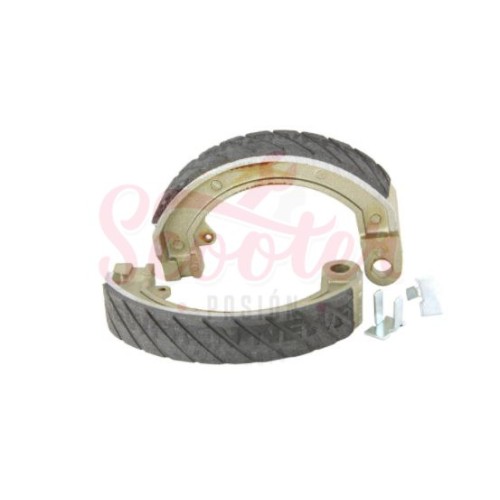 Zapatas de freno Antiagua Newfren delanteras, Vespa 150s, 150 GS, 150 Sprint, 160, CL, DS - Traseras 150s primera serie