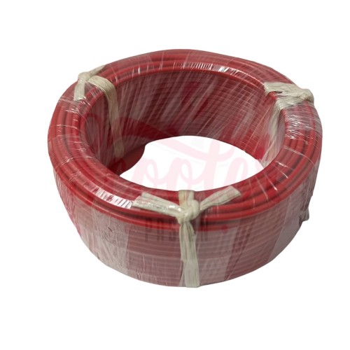Cable eléctrico Universal 0,5mm 25 metros, rojo, capa gruesa aislamiento para evitar fugas de corriente