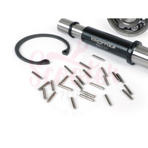 Kit Eje Engranaje Cambio Tren Fijo Piñón Múltiple BGM PRO, Vespa PX Disco, IRIS, DN, TX, T5, COSA