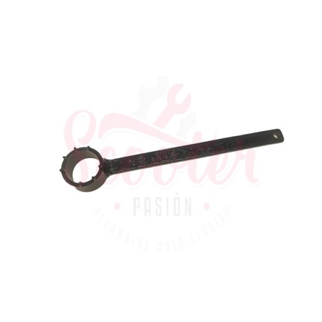 Llave retén tuerca buje rueda trasera Vespa 125/150/160 modelos españoles años 60 y 70