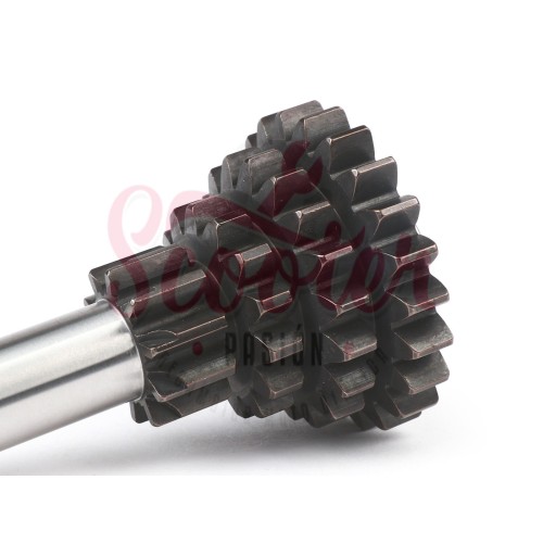 Eje Cambio Tren Fijo Piñón Múltiple BGM PRO Original 10-14-18-22 Vespa 75, Super, SL, Primavera, Junior, PKS, PK XL, FL