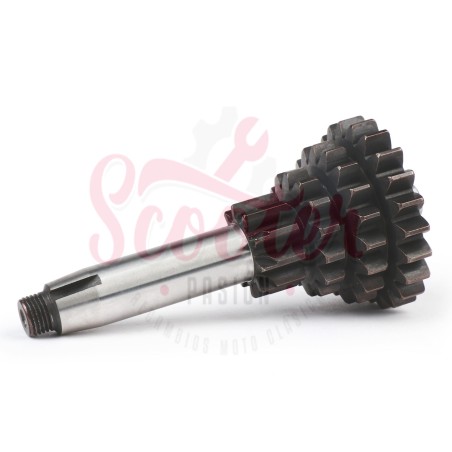 Eje Cambio Tren Fijo Piñón Múltiple BGM PRO Original 10-14-18-22 Vespa 75, Super, SL, Primavera, Junior, PKS, PK XL, FL