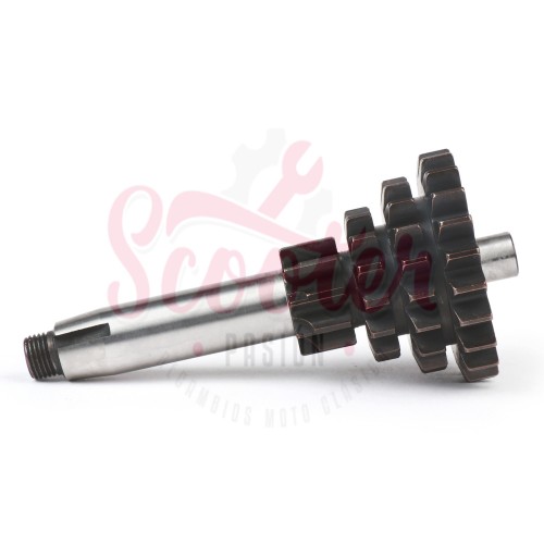 Eje Cambio Tren Fijo Piñón Múltiple BGM PRO Original 10-14-18-22 Vespa 75, Super, SL, Primavera, Junior, PKS, PK XL, FL