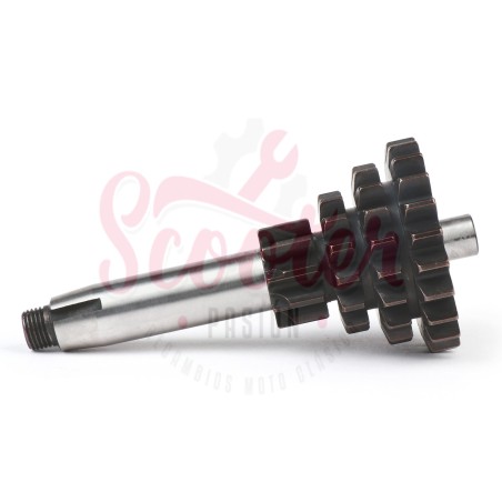 Eje Cambio Tren Fijo Piñón Múltiple BGM PRO Original 10-14-18-22 Vespa 75, Super, SL, Primavera, Junior, PKS, PK XL, FL