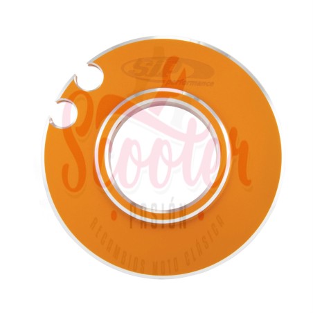 Polea Mando Cambio Rápido SIP Short Shifter (Naranja) para Vespa Primavera, Super, SL, CL, DS