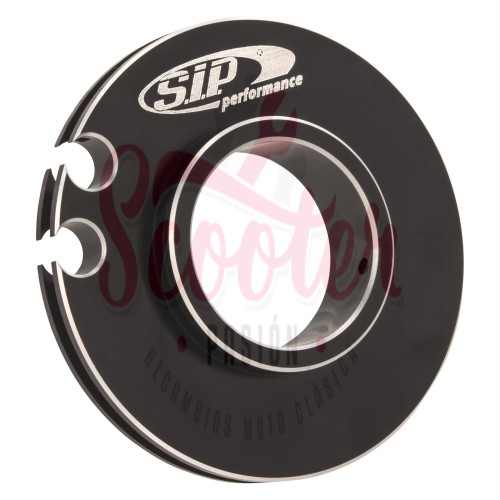 Polea Mando Cambio Rápido SIP Short Shifter (Negro) para Vespa Primavera, Super, SL, CL, DS