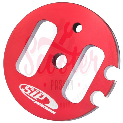 Polea Mando Cambio Rápido SIP Short Shifter (Rojo) para Vespa 150s primera serie (faro redondo), Vespa 125 del año 60 al 63