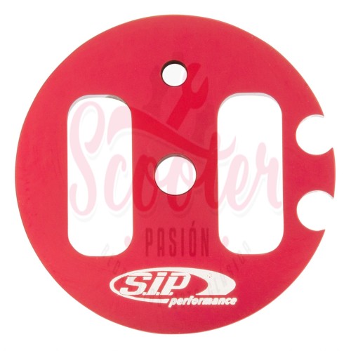 Polea Mando Cambio Rápido SIP Short Shifter (Rojo) para Vespa 150s primera serie (faro redondo), Vespa 125 del año 60 al 63