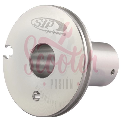 Polea Mando Gas Acelerador Rápido SIP Quick Throttle Disc (Plata) para Vespa Super, SL, 150s segunda serie, 160