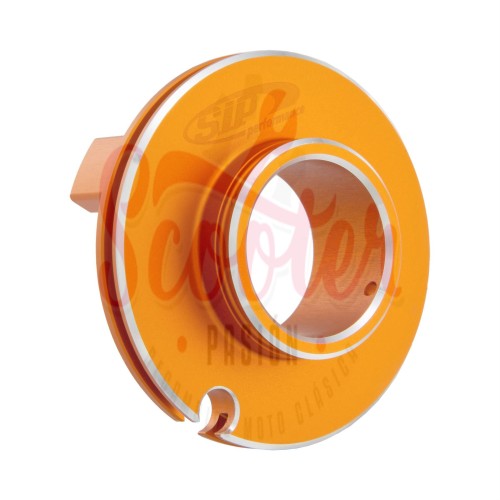 Polea Mando Gas Acelerador Rápido SIP Quick Throttle Disc (Naranja) para Vespa DN, IRIS, T5, TX, PX Disco, PKS, PK XL