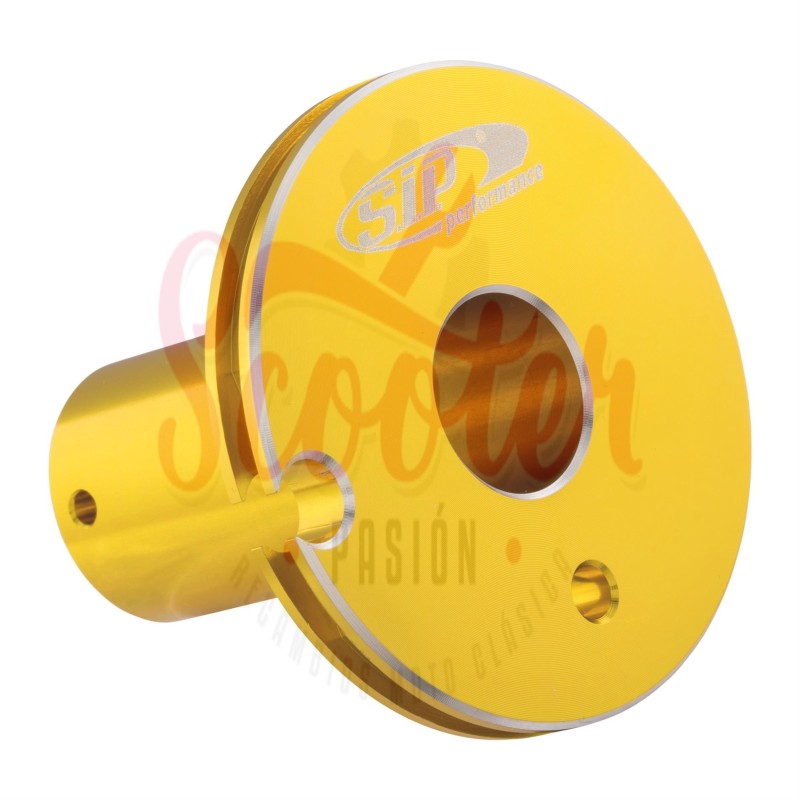 Polea Mando Gas Acelerador Rápido SIP Quick Throttle Disc (Oro) para Vespa Super, SL, 150s segunda serie, 160