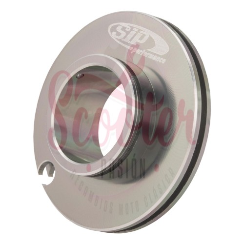 Polea Mando Gas Acelerador Rápido SIP Quick Throttle Disc (Titanio) para Vespa DN, IRIS, T5, TX, PX Disco, PKS, PK XL