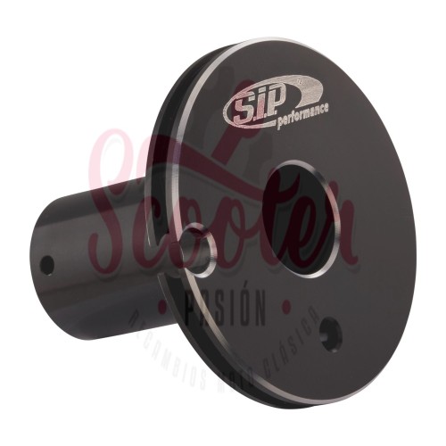 Polea Mando Gas Acelerador Rápido SIP Quick Throttle Disc (Negro) para Vespa Super, SL, 150s segunda serie, 160