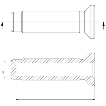 Puños Negros SIP Series Pordoi 24/24mm para Vespa (ver modelos en descripción)