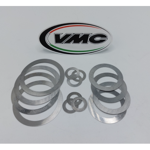 Arandelas de ajuste VMC para rodamientos carter motor Vespa 50/75, Super, SL, Primavera, PKS, Junior, PK XL y FL