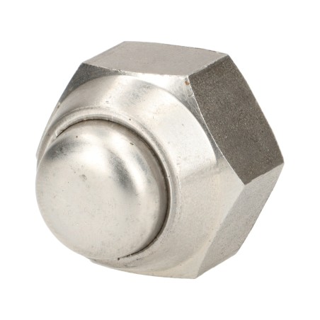 Tuerca rueda trasera Lambretta, M16, acero inoxidable