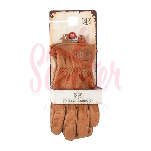 Guantes SIP Destino Marrón Claro (Talla L)