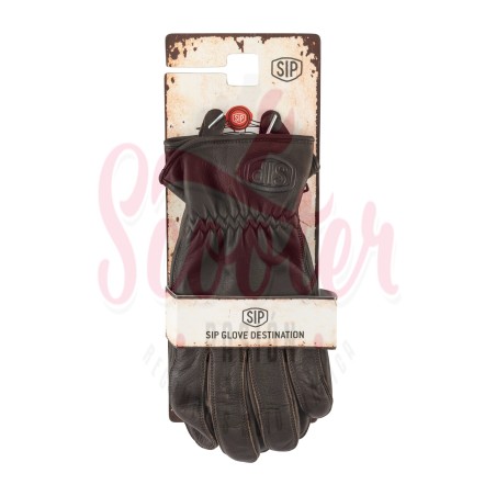 Guantes SIP Destino Marrón Oscuro (Talla XL)