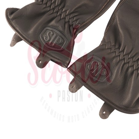 Guantes SIP Destino Marrón Oscuro (Talla XS)