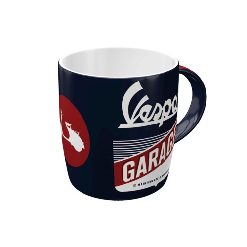 Taza de cerámica Vespa Garage