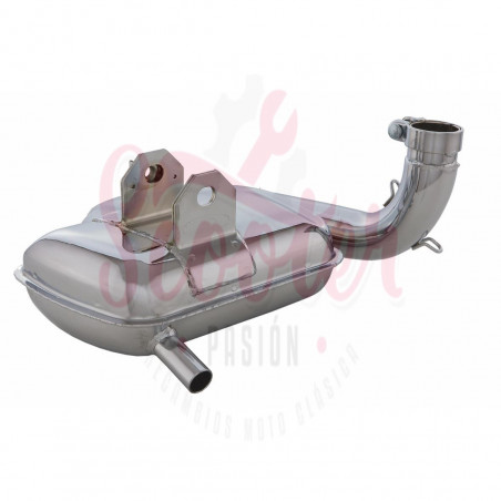 Escape SIP ROAD 2.0 Cromado Vespa PX Disco 125/150/177, CL, IRIS 125/150