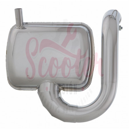 Escape SIP ROAD 2.0 Cromado Vespa PX Disco 125/150/177, CL, IRIS 125/150